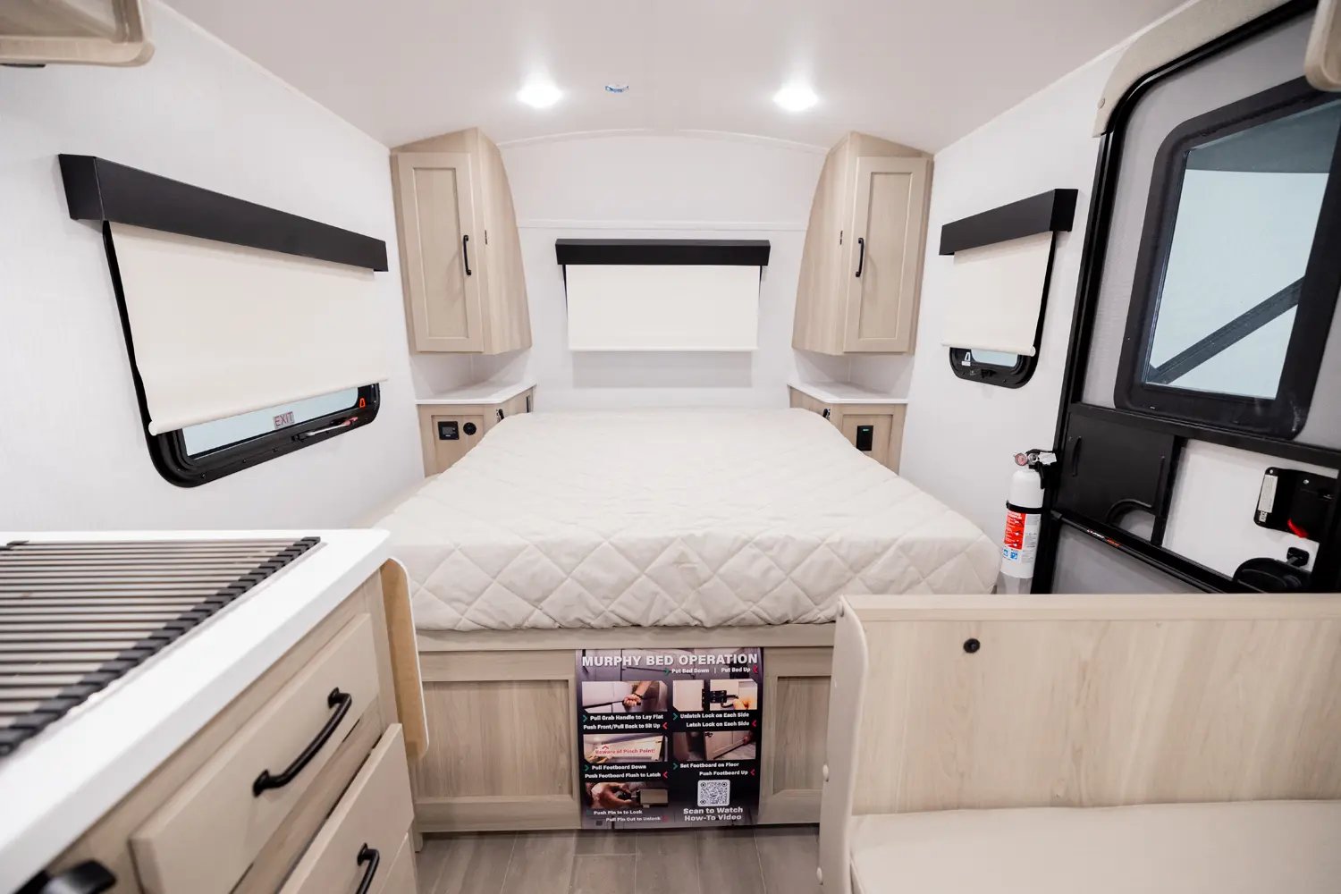 2024-Rockwood-G19FD-Interior-Murphy bed