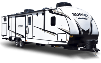 sunset trail ss212rb camper is lightweight, easy to tow, but has plenty of living space